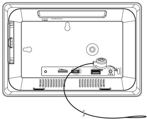 LENCO DF-711 - Retirer le cadre décoratif - 3
