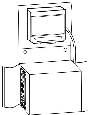 LENCO MES-208 - INSTALLATION DE L'ECRAN ET DU LECTEUR DE DVD SUR LE SAC DE MONTAGE - 1