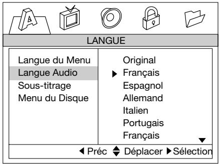 LENCO MES-208 - RÉGLAGES LINGUISTIQUES - 2
