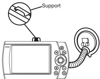 LENCO NAV-600 - Installation du support du système de navigation - 2