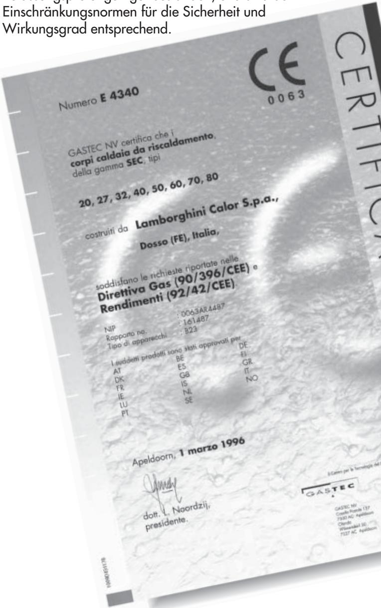 LAMBORGHINI CALORECLIMA SEC 30 - ABMESSAGEGEN - 4