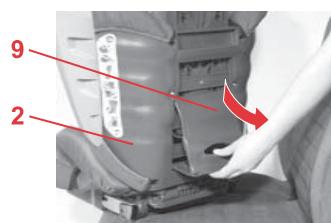 BRITAX KIDFIX SICT - Fixation des bras - 2