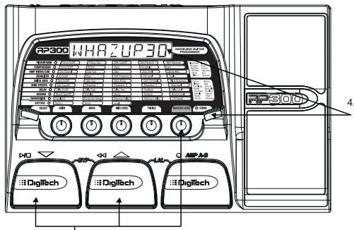 DIGITECH RP300 - Preset speichern/kopieren/benennen - 2