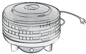 LAGRANGE DESHYDRATEUR NUTRIS - GEBRUIK - 1