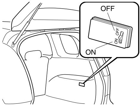MAZDA 5 - Eclairage de compartmente bagages - 1