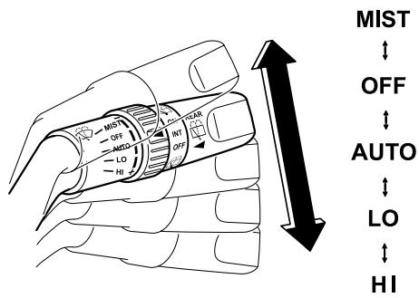 MAZDA 5 - Essuie-glace intermittent à vitesse variable - 2
