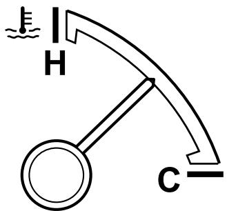 MAZDA 5 - Jauge de température du liquide de refroidissement du moteur - 1