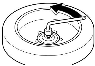 MAZDA 5 - Pour retirer la roue de secours - 2
