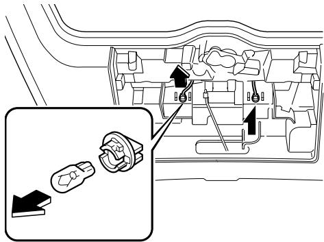 MAZDA 5 - Feux de plaque d'immatriculation - 2