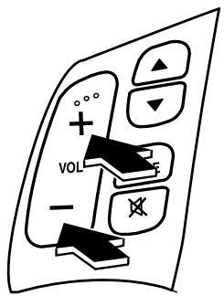 MAZDA 5 - Réglage du volume - 1