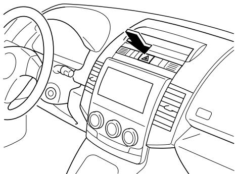 MAZDA 5 - Feux de détresse - 1