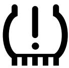 MAZDA 5 - Voyant du système de surveillance de pression des pneus - 1