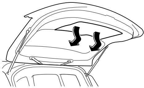 MAZDA 5 - Feux de plaque d'immatriculation - 1