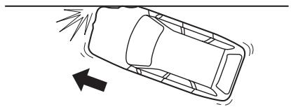 MAZDA 5 - Limites de déploiement des coussins d'air lateraux et des rideaux de sécurité gonflables - 1