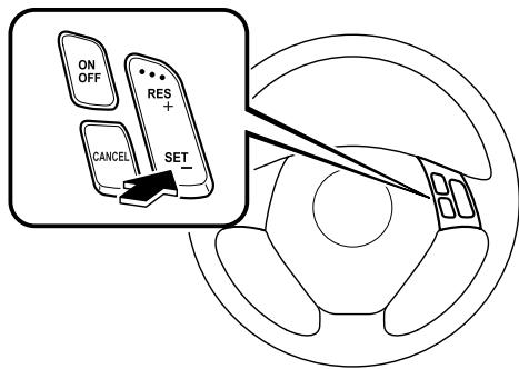 MAZDA 5 - Pour augmenter la vitesse en utilisant la pédale d'accéléateur - 1