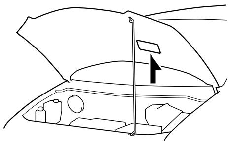 MAZDA 5 - Etiquette d'informations du système antipollution du vehicule - 1