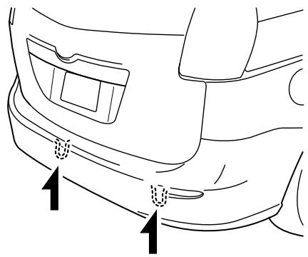 MAZDA 5 - Crochets d'immobilisation arriere - 1