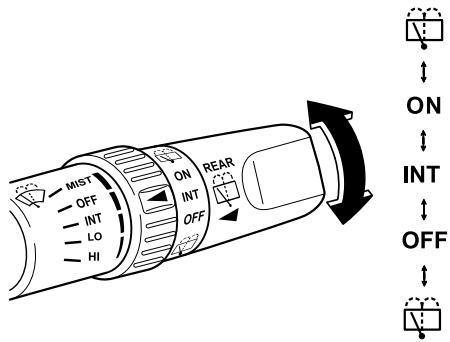 MAZDA 5 - Essue-glace de lunette arrière - 1