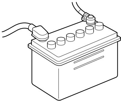 MAZDA 5 - Entretien de la batterie - 1