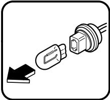 MAZDA 5 - Feux de freinage/Feux arrêté (Feux de position arrêté), Clignotants arrêté, Feux de recul - 5