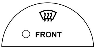 MAZDA 5 - Dégivrage et désembuage du pare-brise - 1