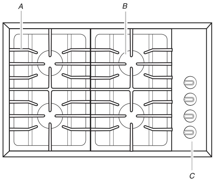 BAUKNECHT GLS3665RS - Table de cuisson - 1