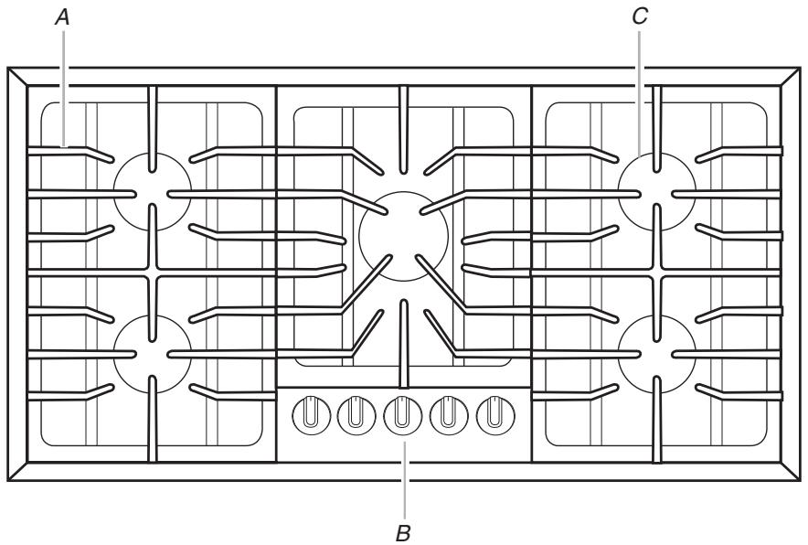 BAUKNECHT GLS3665RS - Table de cuisson - 1