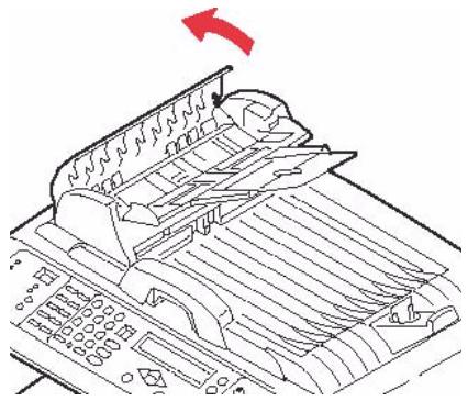 OKI C5550NMFP - Cleaning the ADF Rollers &amp; Pad - 1