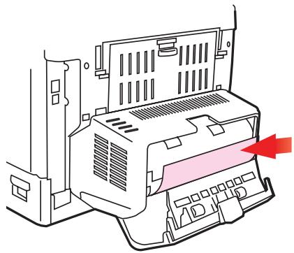 OKI C5550NMFP - Dégagement des bourges   Bourges dans l'imprimante (suite) - 3