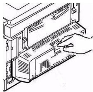 OKI C5550NMFP - Dégagement des bourges   Bourges dans l'imprimante (suite) - 2