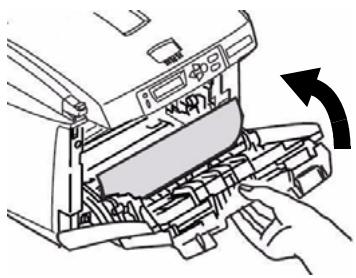 OKI C5550NMFP - Clearing Media Jams Printer Jams (cont.) - 3