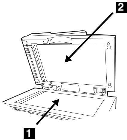 OKI C5550NMFP - Cleaning the ADF Glass - 2