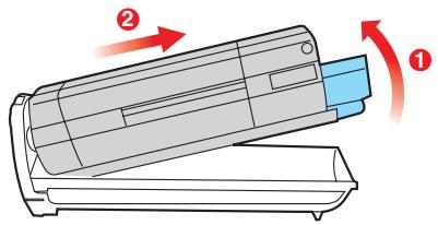 OKI C5550NMFP - Replacing Toner Cartridges (cont.) - 2