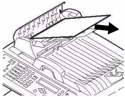 OKI C5550NMFP - Eliminação de atolamentos de papel Encravamento de Scanner (ADF) - 3