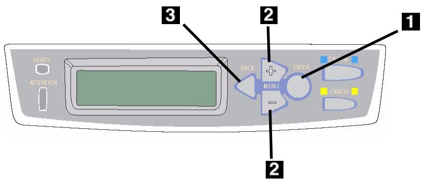 OKI C5550NMFP - Painel de contrôle da unidade de impressao - 1