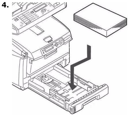 OKI C5550NMFP - Loading Paper - 4