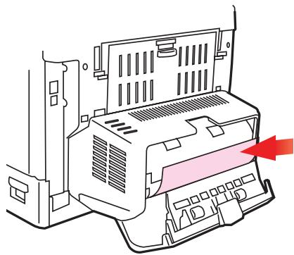 OKI C5550NMFP - Eliminação de atolamentos de papel Na impressora (cont.) - 3