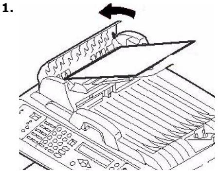 OKI C5550NMFP - Clearing Media Jams Scanner (ADF) Jams - 2