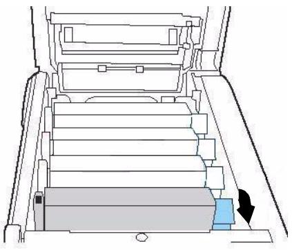 OKI C5550NMFP - Replacing Toner Cartridges (cont.) - 1