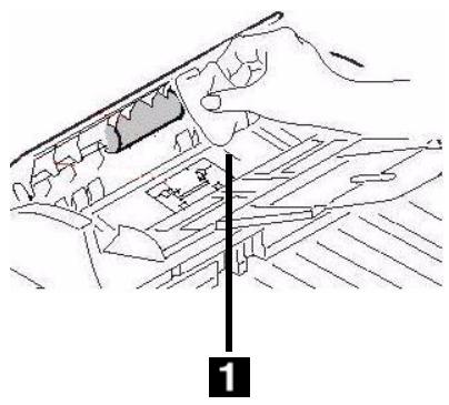 OKI C5550NMFP - Cleaning the ADF Rollers &amp; Pad - 2