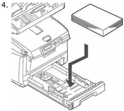 OKI C5550NMFP - Carga de papel - 4