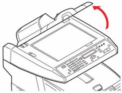 OKI C5550NMFP - Vidrio del escaner - 1