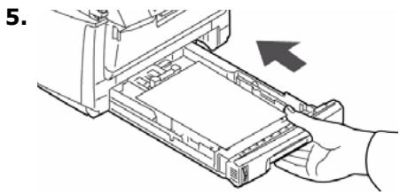 OKI C5550NMFP - Dégagement des bourges   Bourges dans l'imprimante (suite) - 6