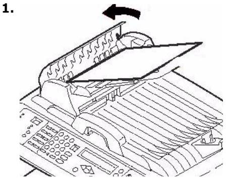 OKI C5550NMFP - Solución de atascos Atascos del escaner (ADF) - 2