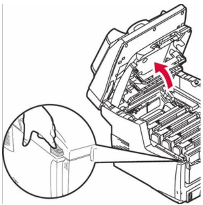 OKI C5550NMFP - Éteignez l'imprimante! - 3