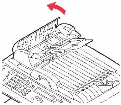 OKI C5550NMFP - Limpieza de los rodillos y almohadilla del ADF - 1