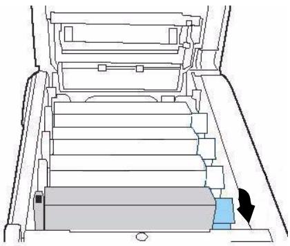 OKI C5550NMFP - Remplacement de la cartouche de toner (suite) - 1
