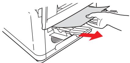OKI C5550NMFP - Se for dificil remove a folha: - 2