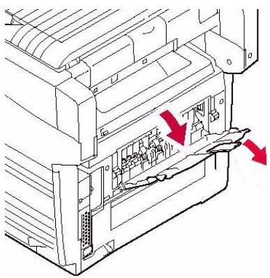 OKI C5550NMFP - Soluciones de atascos En la impressora (cont.) - 1