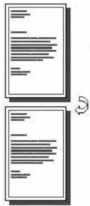 OKI C5550NMFP - Borda longa x Borda curta   Borda longa - 2